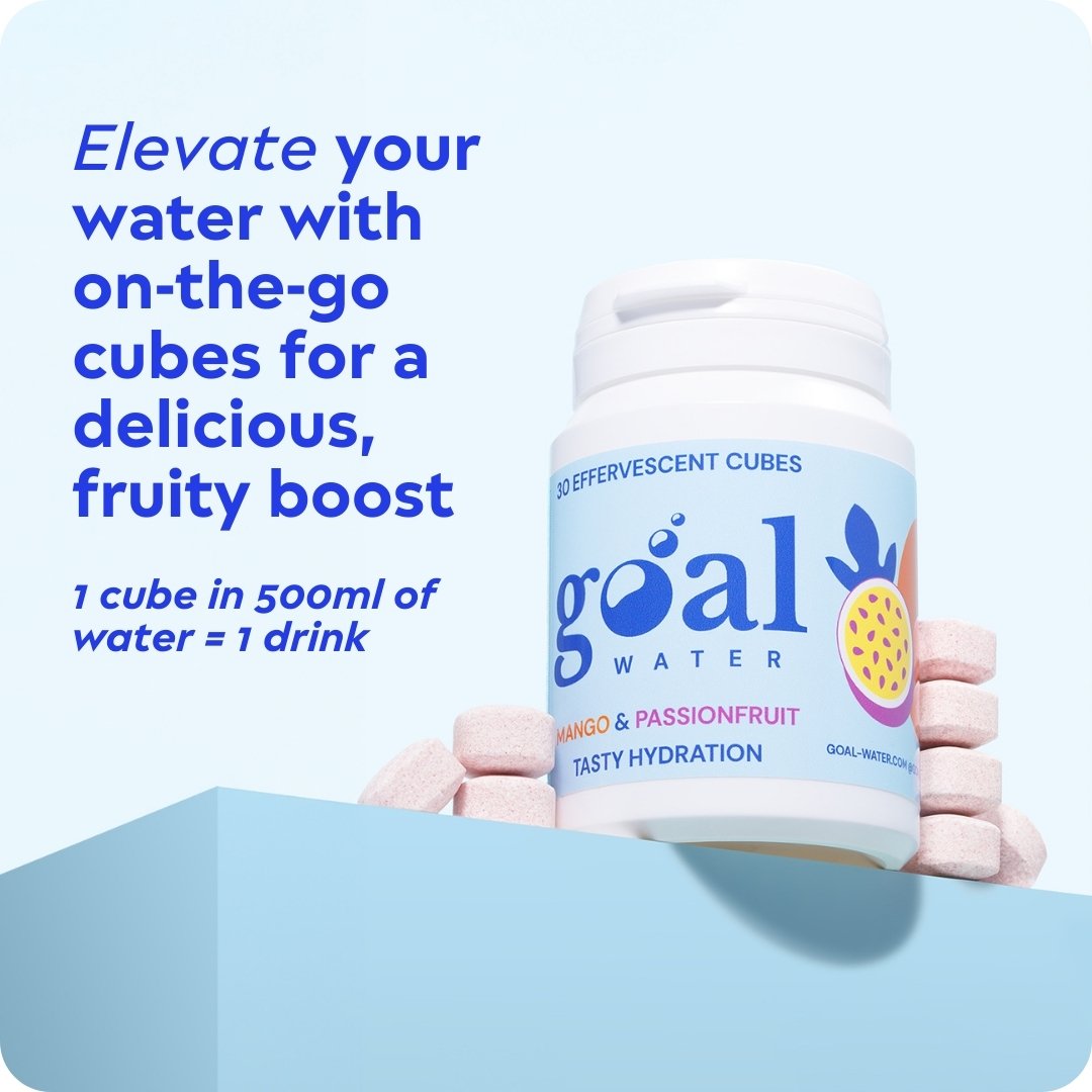 Mango & Passionfruit Dissolving Cubes - GOAL Water