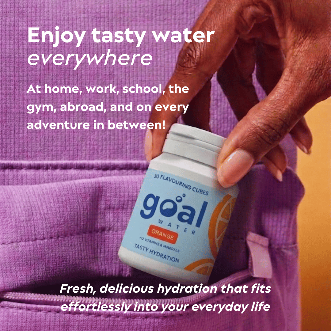 Flavoured Water Cubes - GOAL Water