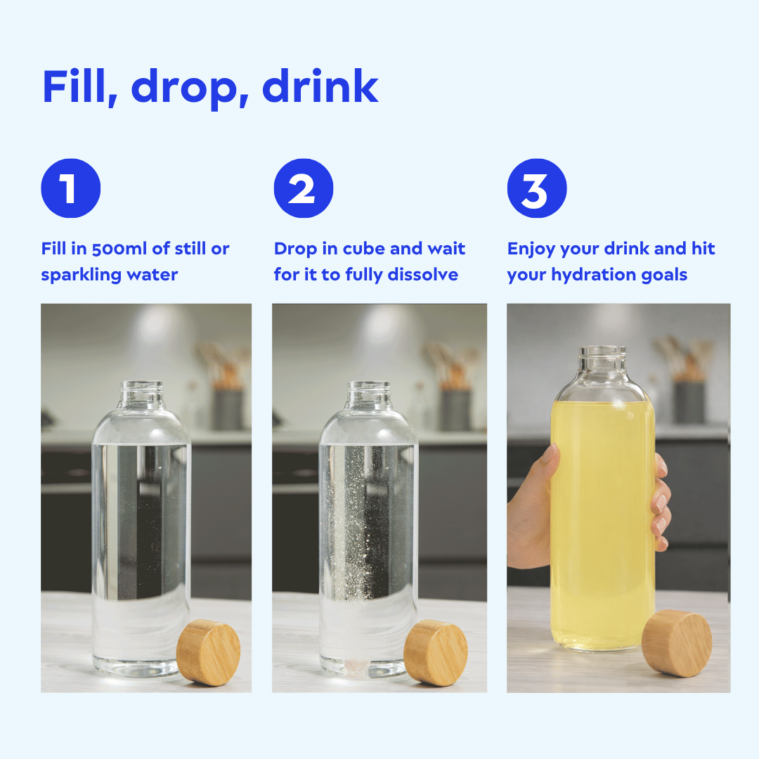 Flavoured Water Cubes - GOAL Water