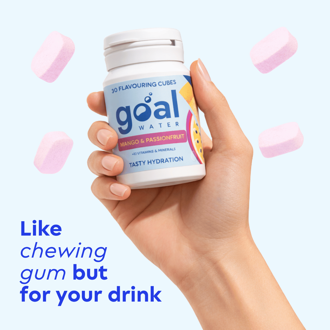Flavoured Water Cubes - GOAL Water